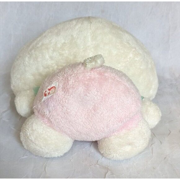 Ty Pluffies Hello Kitty Plush Pastel Sanrio Stuffed Animal Pink Overalls 2011 8" - Picture 6 of 12